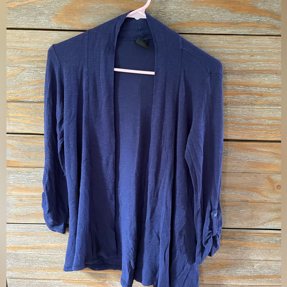 Bobeau open cardigan